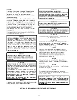 Preview for 2 page of Middleby Marshall PS360G Gas Owner'S Operating And Installation Manual