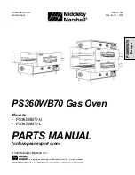 Middleby Marshall PS360WB70-L Parts Manual preview