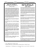 Preview for 3 page of Middleby Marshall PS536-Series Owner'S Operating And Installation Manual