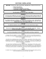 Preview for 5 page of Middleby Marshall PS570S Owner'S Operating And Installation Manual