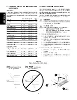 Предварительный просмотр 8 страницы Middleby Marshall TCO21140035 Owner'S Operating & Installation Manual