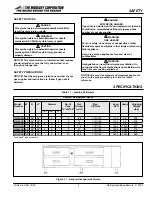 Preview for 3 page of Middleby 20036RSB Installation, Operation & Maintenance Manual