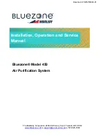 Preview for 1 page of Middleby Bluezone 450 Installation, Operation And Service Manual