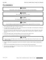 Preview for 12 page of Middleby Crown ECX-10-24 Installation & Operation Manual