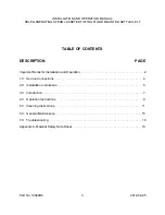 Preview for 3 page of Middleby CROWN ELT-100 Installation & Operation Manual