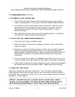 Preview for 17 page of Middleby CROWN ELT-100 Installation & Operation Manual