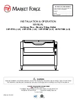 Middleby CROWN FOOD Market Forge 30P-STEL Installation & Operation Manual preview