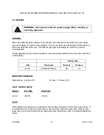 Preview for 21 page of Middleby CROWN GL-30 Installation & Operation Manual