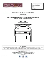 Middleby CROWN GS-30 Installation & Operation Manual preview
