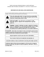 Preview for 2 page of Middleby CROWN GS-30 Installation & Operation Manual