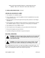 Предварительный просмотр 7 страницы Middleby CROWN OB-2-1-27-E Installation & Operation Manual