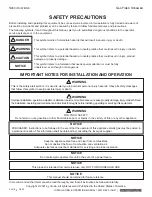 Предварительный просмотр 2 страницы Middleby CROWN SX-10G3 Installation & Operation Manual