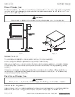 Предварительный просмотр 8 страницы Middleby CROWN SX-10G3 Installation & Operation Manual