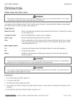 Предварительный просмотр 11 страницы Middleby CROWN SX-10G3 Installation & Operation Manual