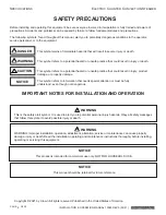 Предварительный просмотр 2 страницы Middleby Crown SX-3 Installation & Operation Manual