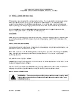 Preview for 5 page of Middleby CROWN SX-34EC Installation & Operation Manual