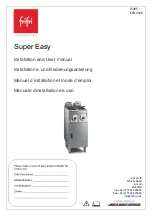 Preview for 1 page of Middleby frifri Super Easy 211 User Manual