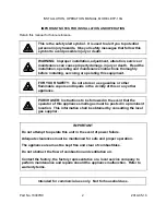 Preview for 2 page of Middleby Market Forge ECO-TECH PLUS ETP-10G Installation & Operation Manual