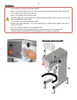 Preview for 6 page of Middleby Varimixer V Series Operating Instructions Manual