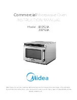 Midea 1817G1A Instruction Manual preview