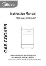 Midea 20BMG4G057 Instruction Manual preview