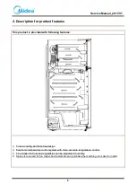 Предварительный просмотр 8 страницы Midea 22031020000125 Service Manual