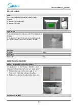 Предварительный просмотр 22 страницы Midea 22031020001681 Service Manual