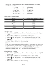 Preview for 17 page of Midea 315530 Instruction Manual