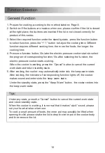 Preview for 11 page of Midea 350110 User Manual