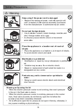 Preview for 19 page of Midea 350110 User Manual