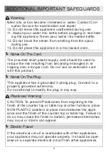 Preview for 5 page of Midea 350125 User Manual