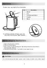 Preview for 6 page of Midea 350125 User Manual