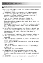 Предварительный просмотр 3 страницы Midea 350130 User Manual