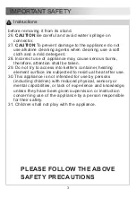 Preview for 4 page of Midea 350130 User Manual