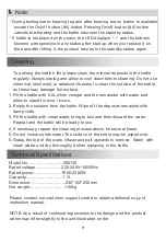 Preview for 10 page of Midea 350130 User Manual