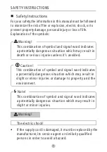 Preview for 3 page of Midea 360462 Owner'S Manual