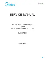 Midea 9V SERIES Service Manual предпросмотр