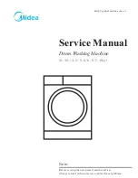 Preview for 1 page of Midea A1 4.5kg Service Manual