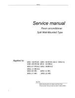 Предварительный просмотр 1 страницы Midea AAC-18ISCH Service Manual