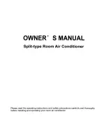 Midea ACS-C1A-12A-HR Owner'S Manual предпросмотр