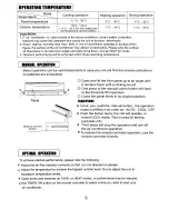 Предварительный просмотр 8 страницы Midea ACS-C1A-12A-HR Owner'S Manual