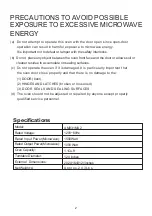 Preview for 2 page of Midea AM031MA2 Instruction Manual