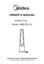 Предварительный просмотр 1 страницы Midea AMS150-CJ Owner'S Manual