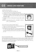 Preview for 10 page of Midea B 3.60 BL User Manual