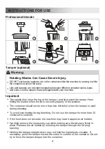 Предварительный просмотр 5 страницы Midea BL1192B User Manual