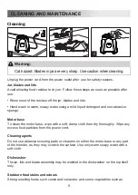 Preview for 10 page of Midea BL2516A User Manual