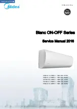 Midea Blanc ON-OFF Series Service Manual предпросмотр