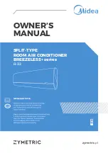 Предварительный просмотр 33 страницы Midea BREEZELESS+ Series Owner'S Manual