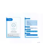 Предварительный просмотр 1 страницы Midea C21-RH2110 Instruction Manual