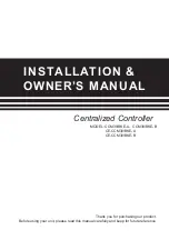 Midea CCM30/BKE-A Nstallation & Owner’S Manual preview